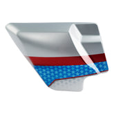 HR3 White Flake Fade Side Covers 2018 CVO STREET GLIDE (FLHXSE )