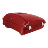 HR3 Wicked Red 10.7" Chopped Style Touring Trunk Luggage For Harley Touring 2014-2024