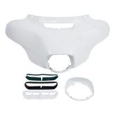 HR3 Stone Washed White Pearl Outer Batwing Fairing Cowl Upper 2020 STREET GLIDE SPECIAL (FLHXS )