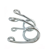 Custom Chrome 2"Properly Wound Scissor Springs Chrome Black For Harley Chopper/Bobber Moto Solo Seat