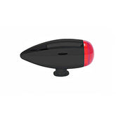 Custom Chrome Black Chrome Turn Signals LED Mini Smooth Bullet Light Marker Red Lens Fit For Harley