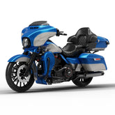 HR3 Electric Blue / Silver Fortune Complete Body Fairing Kit For Harley Ultra Limited FLHTK 14-23