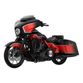 HR3 Sunset Orange / Sunset Black Fade Complete Body Fairing Kit For Harley Street Glide Special FLHXS 14-23