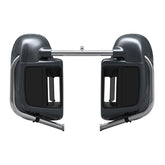 HR3 Gold / Black Geometric Shape Fade Vented Lower Fairing Kit For Harley Touring models 2014-2024