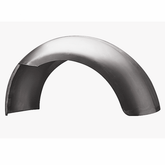 Santee 10-1/2" Ultra-Wide Custom Rear Fender Raw Steel Undrilled Fit For Rigid Frame