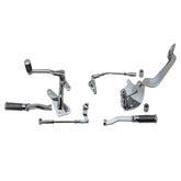 Custom Chrome Forward Controls Kits Chrome Fit For Harley Evolution Sportster w/ 5-speed 1991-2003