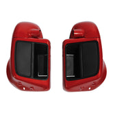 HR3 Wicked Red Vented Lower Fairing Kit For Harley Touring models 2014-2024