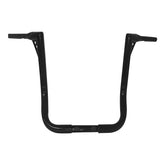 Santee 1.5 1-1/2" Fat 20" Rise Handlebar Gloss Black Chrome Fit For Harley Street Road Electra Glide