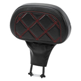 C.C. RIDER Rider Backrest 2 Up Seat Driver Backrest Pad Aztec For Harley Touring CVO Street Glide Road Glide Electra Glide Road King, 1988-2025