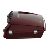 HR3 Twisted Cherry 10.7" Chopped Style Touring Trunk Luggage For 14-24 Harley Touring