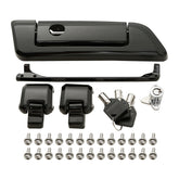 HR3 Black Pack Trunk Latch Hinges Fit For Harley Tour Pak Touring FLHT FLHTCU 14-23