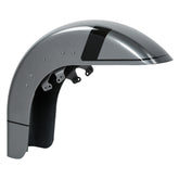 HR3 Industrial Gray & Silver Gray Motorcycle 18" Wide Tire Front Mudguard Fender For Harley Touring Models 2014-2023