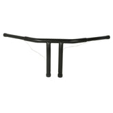 Custom Chrome 8" Rise 1 1/4" T-Bar Handlebars Bar Fits For Harley Softail Chopper Custom Black