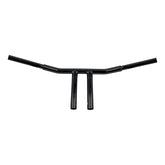 Custom Chrome 10" Rise 1-1/4"T-Bar Handlebars Bar Matte Black Fits For Harley Softail Chopper Custom Black