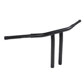 Custom Chrome 14" Rise 1-1/4"T-Bar Handlebars Bar Matte BlackFits For Harley Softail Chopper Custom Black