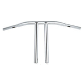Custom Chrome 14"Rise 1-1/4" T-Bar Handlebar Bar Fits For Harley Softail Chopper
