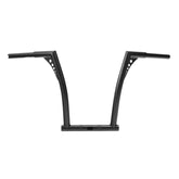 Santee 16" Rise Ape Hangers Handlebar 1 1/4" Fat Matte Black Fit For Harley Big Twin