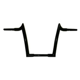 Santee 1-1/4" Fat 14" Rise Handlebar Gloss Black Chrome Fit For Harley Big Twin Sportster FLHR