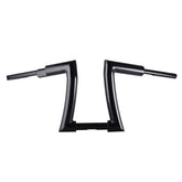 Santee Gloss Black 2" Fat 12 - Rise Borrachos Handlebar Fit For Harley Softail Sportster