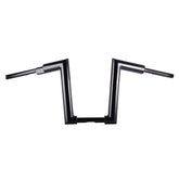 Santee Gloss Black 2" Fat 16 - Rise Beefies Handlebar Fit For Harley Softail Dyna 1.25" Clamp