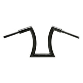 Santee 2" Ape Hanger Handlebar 16 - Rise Fit For Harley Road King Sportster Gloss Black Chrome