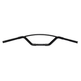 Jammer 1" Clamp Area Hollywood Handlebars Old School 6" Rise 36" Width Matte Black Chrome