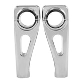 Custom Chrome Universal 4.5"Handlebar Top Risers Chrome Fit For Harley Honda Honda 1.25'' Bars