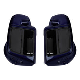 HR3 Zephyr Blue / Black Sunglo Vented Lower Fairing Kit For Harley Touring models 2014-2024