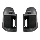 HR3 Charcoal Denim Vented Lower Fairing Kit For Harley Touring models 2014-2024