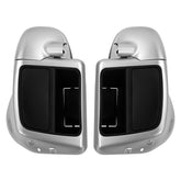 HR3 Brilliant Silver Pear Vented Lower Fairing Kit For Harley Touring models 2014-2024