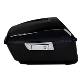 HR3 Midnight Blue King Size Touring Trunk Luggage with Speaker Cut Outs For 14-24 Harley Touring
