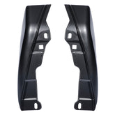 HR3 Gold / Black Geometric Shape Fade Mid Frame Air Heat Deflectors For Harley Touring and Trike Models 09-24