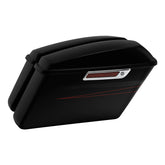 HR3 Black Denim Special Hard Saddlebags (Regular) For 14-23 Harley Touring