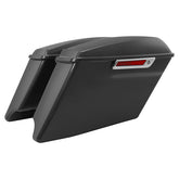 HR3 Industrial Gray CVO Stretched Saddlebags For 14-23 Harley Touring