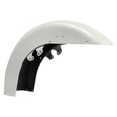 HR3 Bonneville Salt Pearl Motorcycle 18" Front Mudguard Fender (can be installed with lighting) For Harley Touring Electra Glide Ultra Limited Tri Glide 14-23