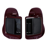 HR3 Billiard-Burgundy Vented Lower Fairing Kit For Harley Touring models 2014-2024