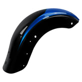 HR3 Candy Cobalt / Indigo Ink Motorcycle Mudguard CVO STYLE REAR FENDER FOR Harley Touring 2014-2023