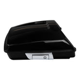 HR3 Black Quartz 5.5" Razor Style Touring Trunk Luggage For 14-24 Touring