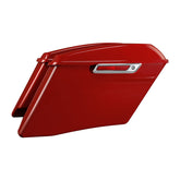 HR3 Wicked Red CVO Stretched Saddlebags For 14-23 Harley Touring