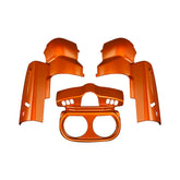 HR3 Scorched Orange / Black Denim Instrument Housing 2019 ROAD GLIDE SPECIAL(FLTRXS )