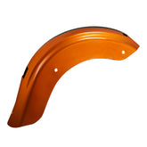 HR3 Scorched Orange / Black Denim Motorcycle Rear Fender Mudguard FLTRK,FLHTK/FLHT 2014-2023