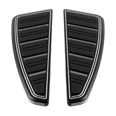 Tour Ease Rider Driver Footboard Kit Chrome Gloss Black Fit For Harley Touring Softail FL FLD #40