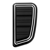 Tour Ease Brake Pedal Pad Gloss Black Chrome Fit For Harley Touring FLD FL Softail Anti-Slip