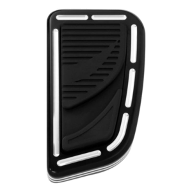 harley brake pedal pad Tour Ease Brake Pedal Pad Gloss Black Chrome Fit For Harley Touring FL – CustomChromeUSA