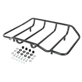 HR3 Black Pack Trunk Luggage Top Rack Fit For Harley King Chopped Razor Tour Pak Touring