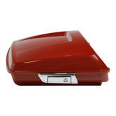 HR3 Pearl Red & Dark Alloy 5.5" Razor Style TTouring Trunk Luggage For 14-24 Touring
