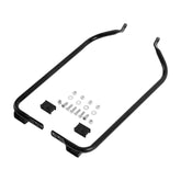 Custom Chrome Saddlebag Brackets Support Kit Fit Black Matte Chrome For Harley Touring FLHRS FLHX 1997-2008