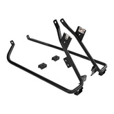 Custom Chrome Saddlebag Brackets Support Kit Fit Matte Black Chrome For Harley Touring FLHXSE FLTRXSE 09-13