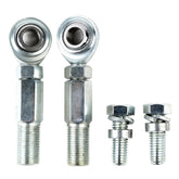 Custom Chrome 1-2" Adjustable Chrome Rear Shock Lowering Kit Fit For Harley Softail 1989-1999