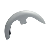 Custom Chrome Primer Gray 23" Wheel Wrap Front Fender Fit For Harley Touring 1997-2013